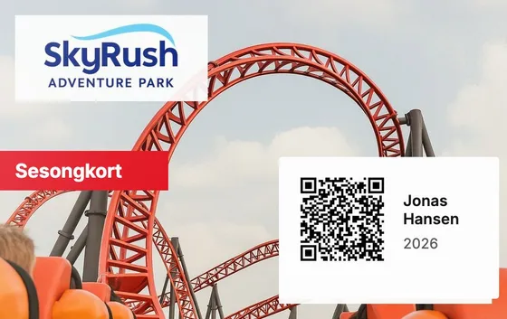 Jonas – Skyrush sesongkort